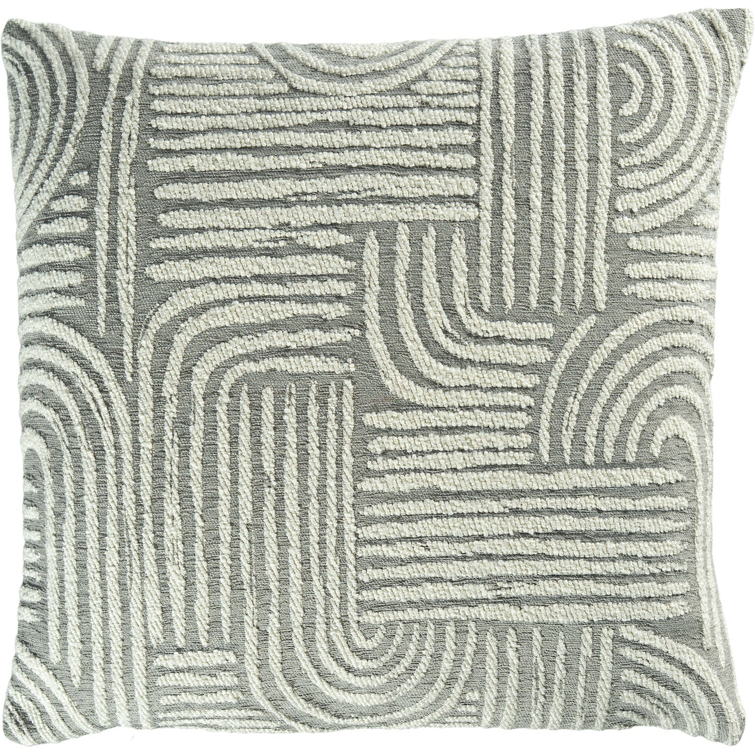 Kissenhülle mit natürlichem, grafischem Design