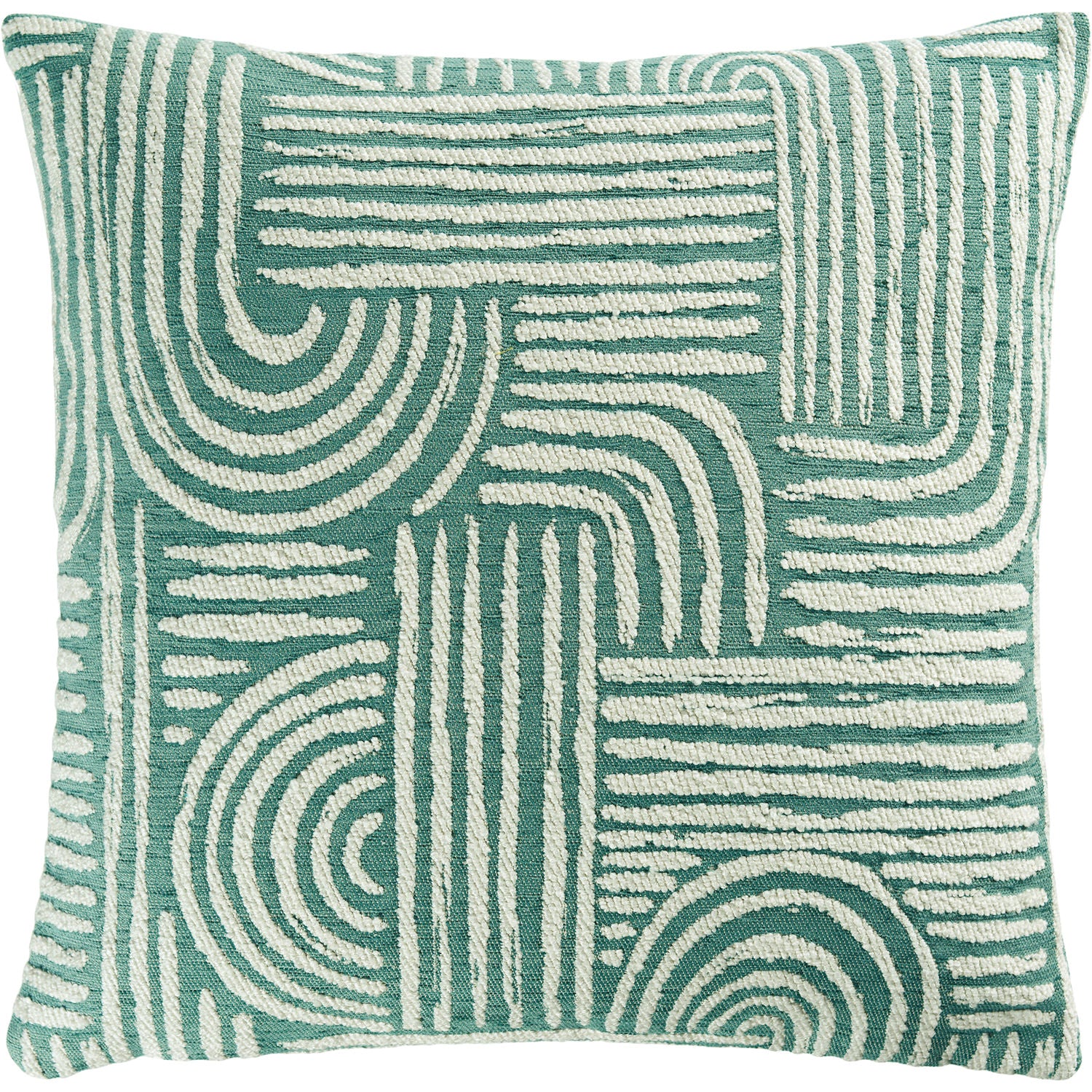 Kissenhülle mit natürlichem, grafischem Design