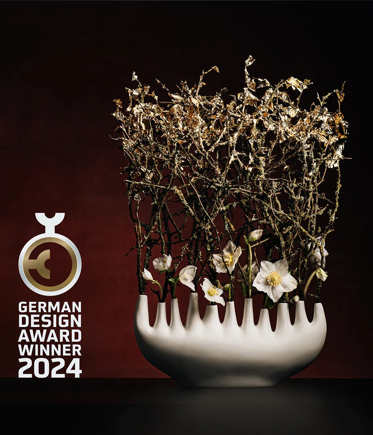 Vase Rhizom Alto von Klatt Objects